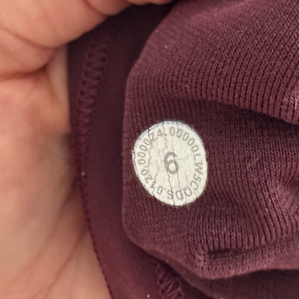 lululemon athletica Wunder Train 25 inch Wine High-Rise Leggings - Picture 3 of 3